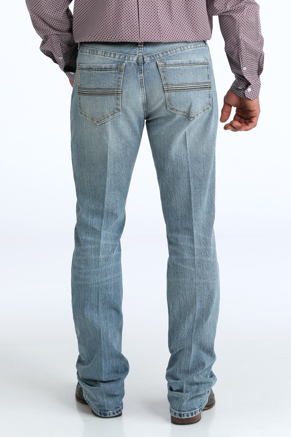 Cinch Men's Ian Medium Stonewash Jean MB33536001