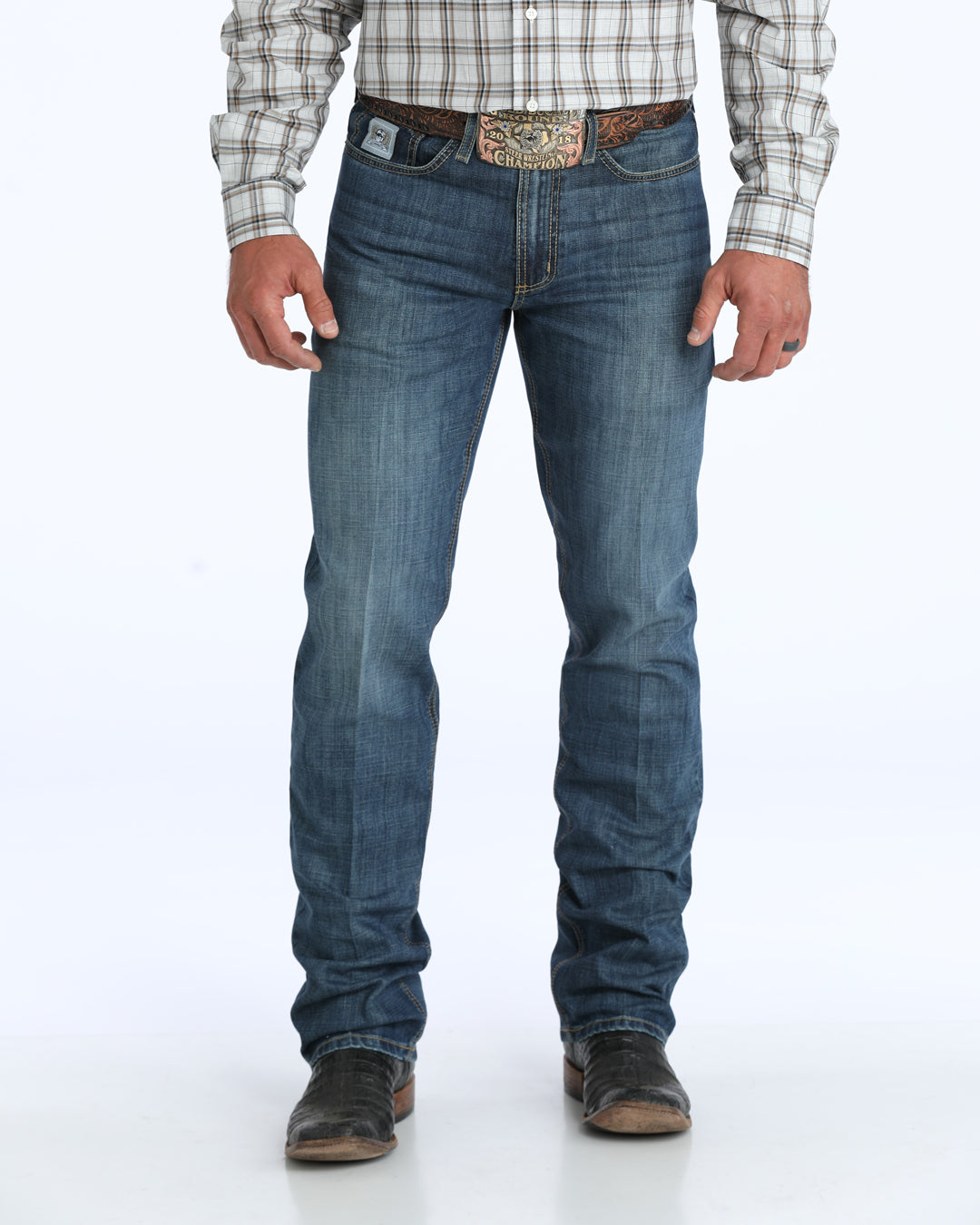 Cinch Men's Medium Indigo Silver Label Jeans MB98034025