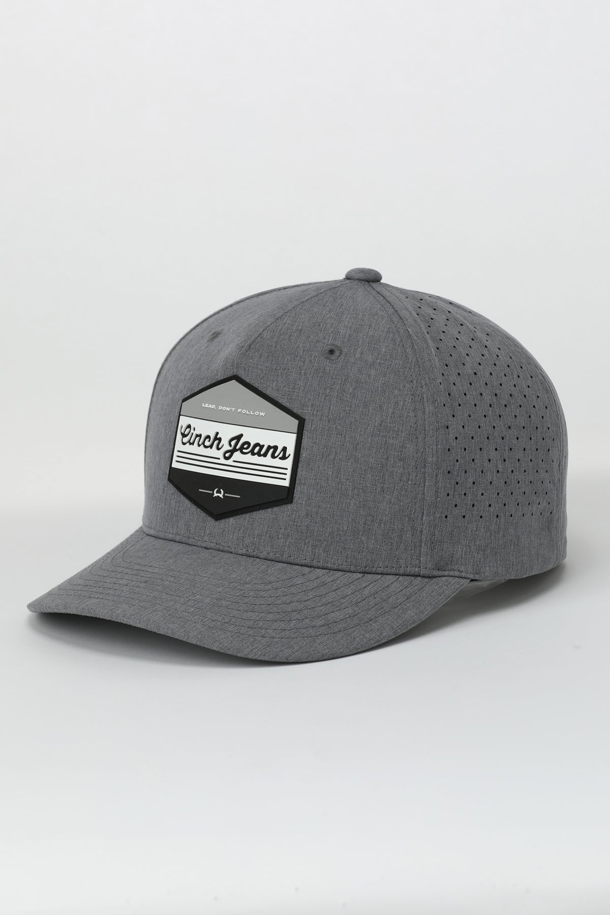 Cinch Men's Grey Flexfit Cap MCC0530002