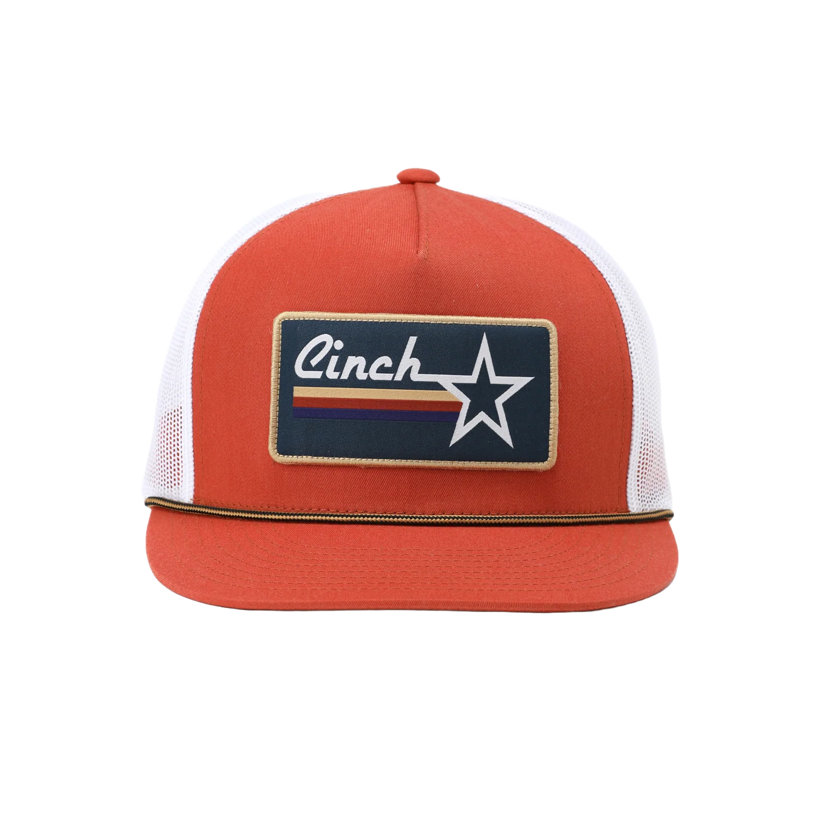 Cinch Men's Orange Logo Cap MCC0600206