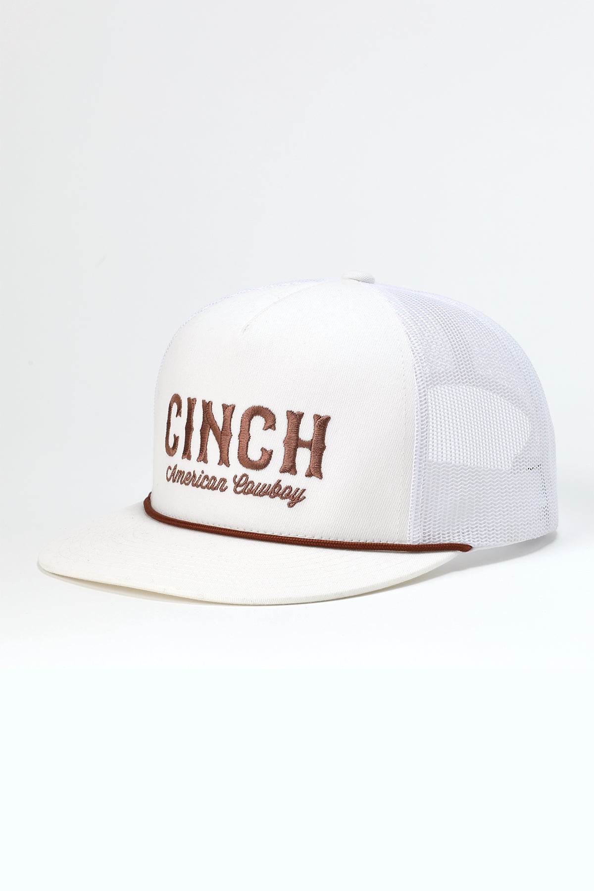 Cinch White Trucker Cap MCC0600611