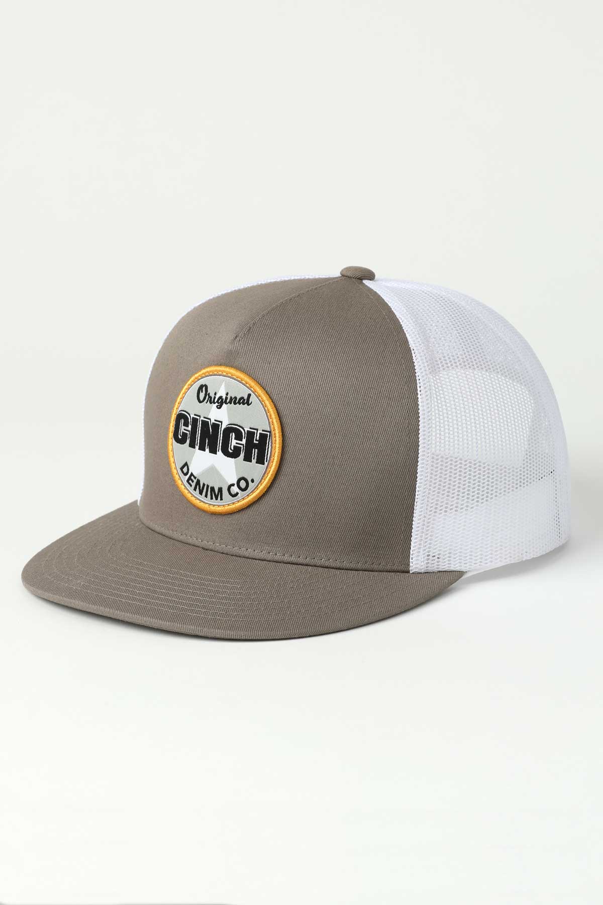 Cinch Men's Stone Grey Trucker Cap MCC0600613