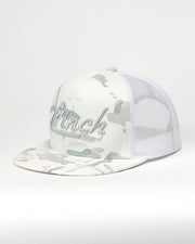 Cinch White Camo Trucker Cap MCC0600620