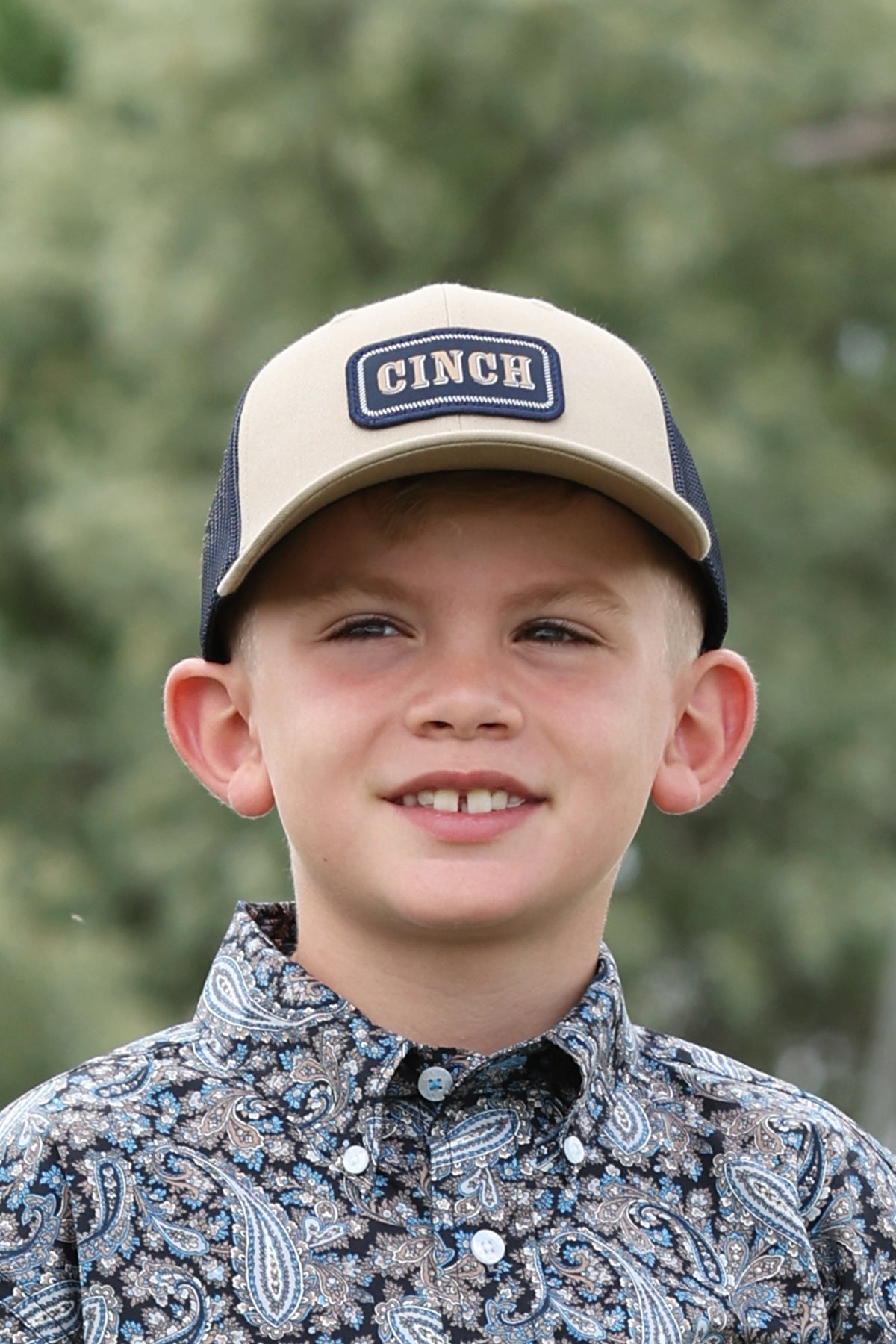 Cinch Boy's Tan Cap MCC0606043