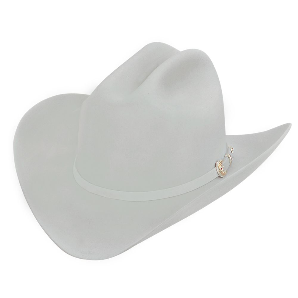 Larry Mahan White 6X Felt Hat #MF0657REAL42-WHITE