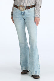 Cinch Women's Lynden Light Stone Wash Jean MJ81454096