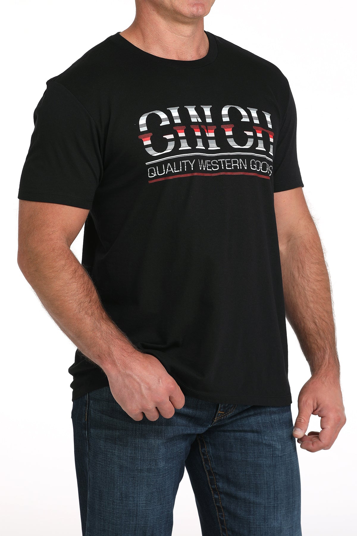 Cinch Men's Black Graphic Tee MTT1690697