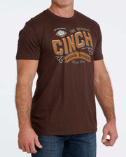 Cinch Men's The Original Brown Graphic Tee MTT1690753