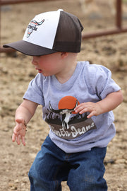 Cinch Toddler Boy's Grey Graphic Tee MTT7671106