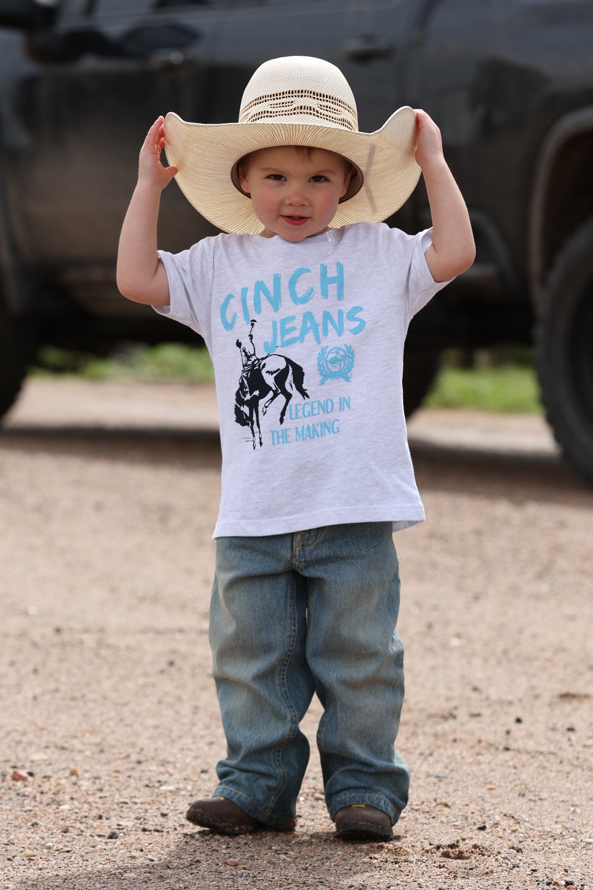 Cinch Infant Boy's Grey Graphic Tee MTT7672071