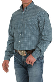 Cinch Men's Diamond Print Button Down Shirt