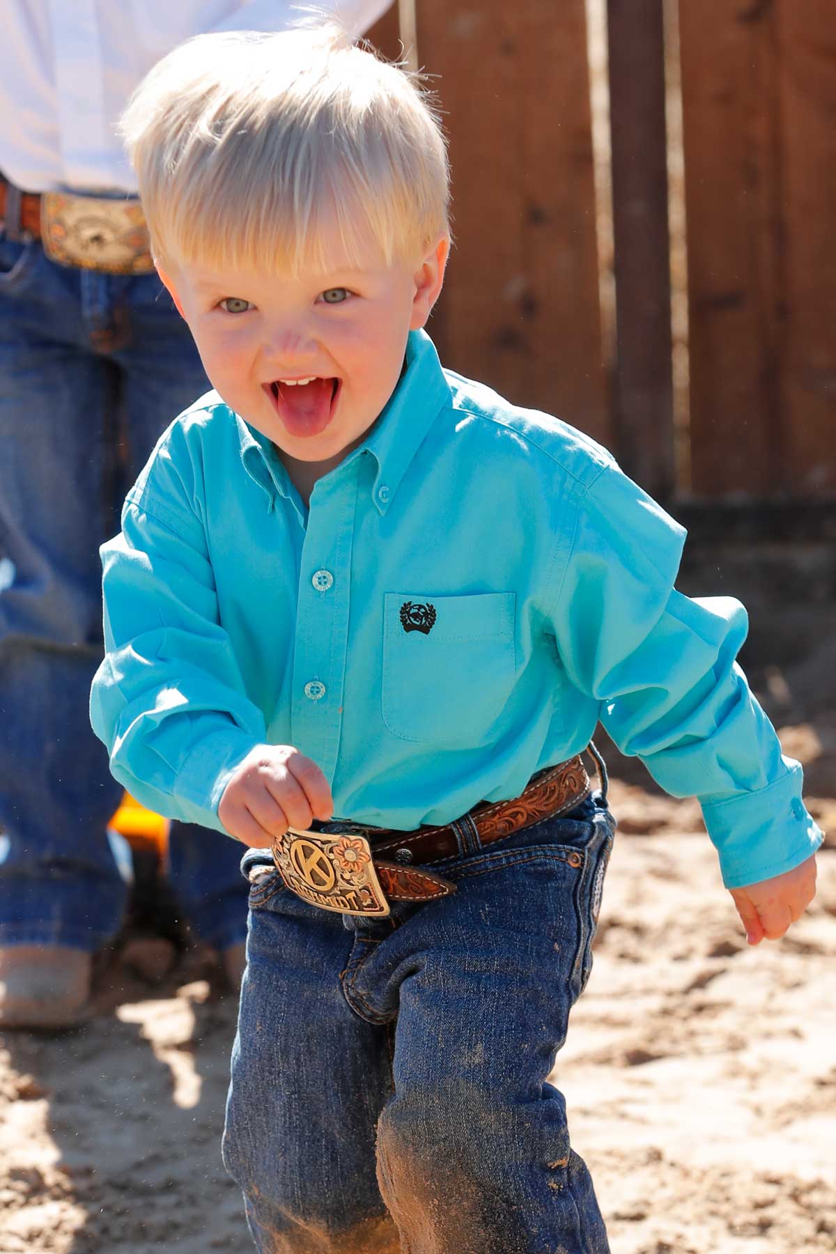 Cinch Infant Boy's Solid Button Down Shirt