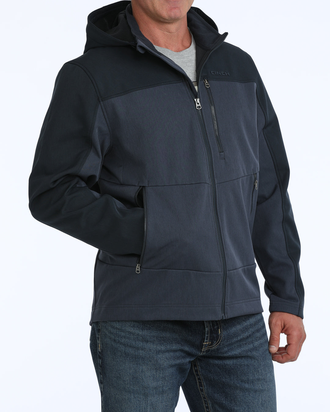 Cinch Men's Navy Bonded Jacket MWJ1593007