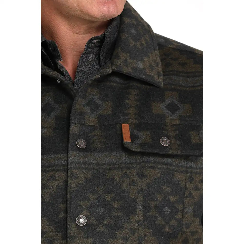 Cinch Men's Charcoal Trucker Coat MWJ1921003