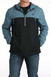 Cinch Men's Black and Blue Hoodie MWJ1936001