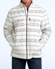 Cinch Men's Cream Jacquard Shirt Jacket MWJ1962001