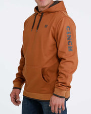 Cinch Men's Logo Brown Hoodie MWK1206037