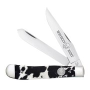 Whiskey Bent Black Hide Trapper Knife WB11-05