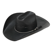 Twister Black Straw Cowboy Hat T7169001