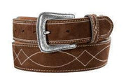 Nocona Men's Roughout Boot Stitch Western Belt N210010147