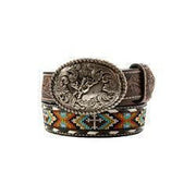 Nocona Boy's Cross Embroidered Belt.
