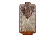 Nocona Floral Filigree Calf Hair Phone Case 0697202