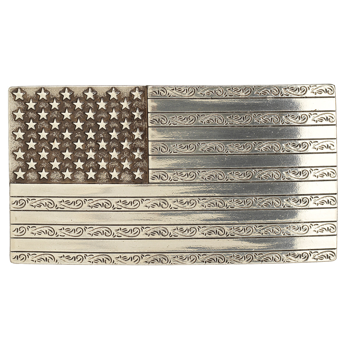 Nocona American Flag Western Buckle 3700014