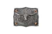 Nocona Scalloped Longhorn Buckle 37970