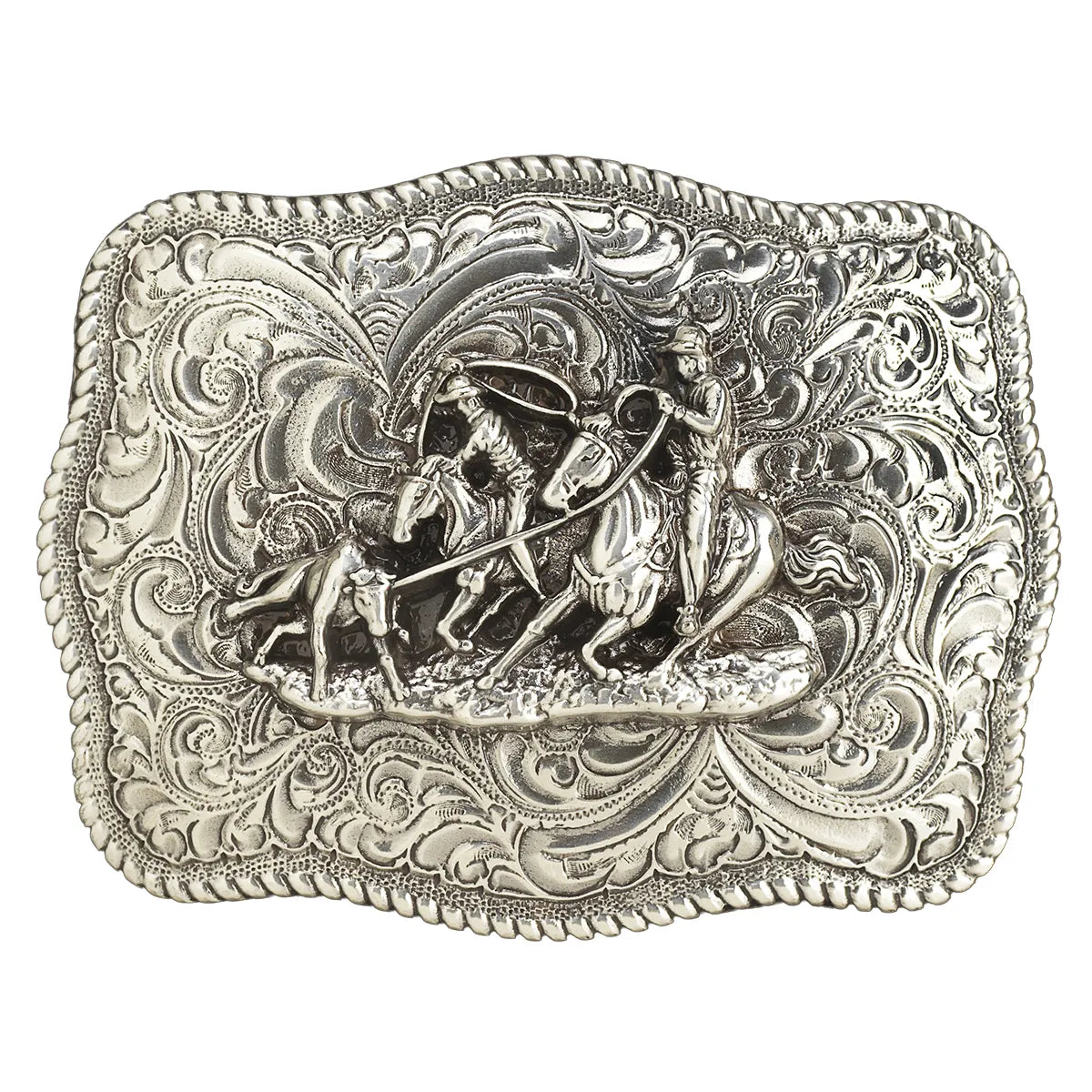 Nocona Rectangular Team Roper Buckle 3700012