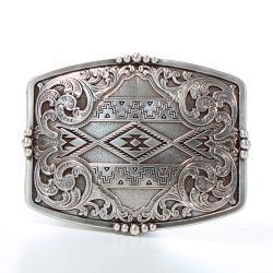 Nocona Aztec Floral Buckle 37019