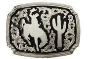 Nocona Bronc Rider Western Buckle