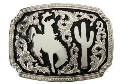 Nocona Bronc Rider Western Buckle
