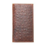 Nocona Men's Brown Ostrich Print Rodeo Wallet N500050402