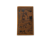 Nocona Cowboy Prayer Embossed Rodeo Wallet N500053444