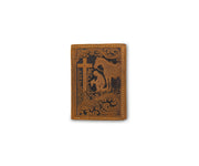 Nocona Cowboy Prayer Embossed Trifold Wallet N500053544