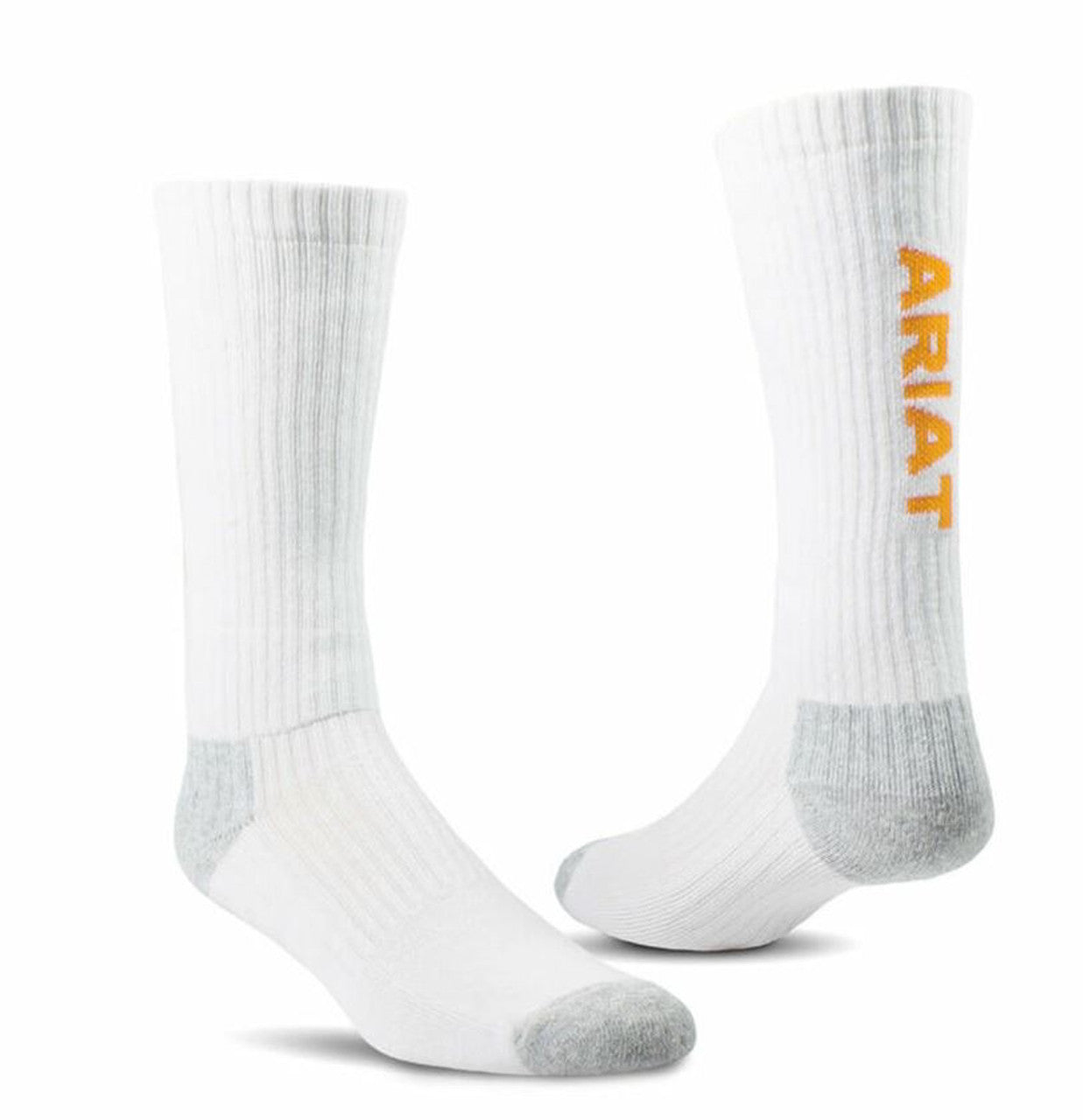 Ariat Men's Premium Ringspun Cotton Mid Calf 3 Pack Socks AR2294