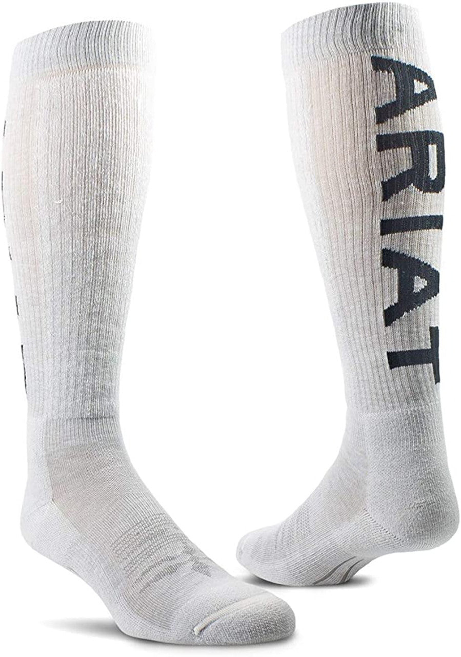 Ariat Men's Midweight Over the Calf Western Boot Sock AR2345