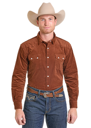 Panhandle Slim Men's Corduroy Snap Front Shirt
