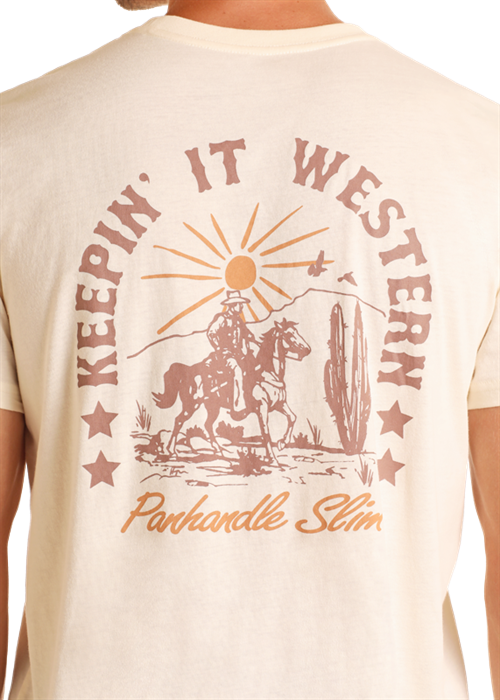 Panhandle Men's Keepin' It Western Tee