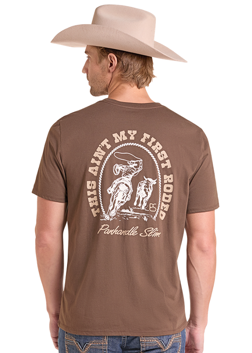 Panhandle Brown "This Ain't My First Rodeo" Graphic Tee PU21T09574