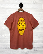 Red Dirt Hat Co. Men's Heather Clay Hotel Key Tee RDHC-T-156