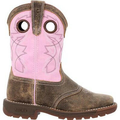 Rocky Youth's Legacy 32 Waterproof Western Boot.
