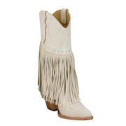 Justin Women's Reba Nell Vintage Ivory Fringe Boot RML223