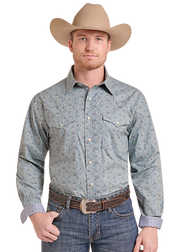 Panhandle Slim Men's Stillwater Vintage Paisley Snap Front Shirt RMN2S09540