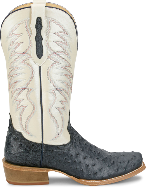 Tony Lama Men's Tyler Grey Ostrich Boot RN3592