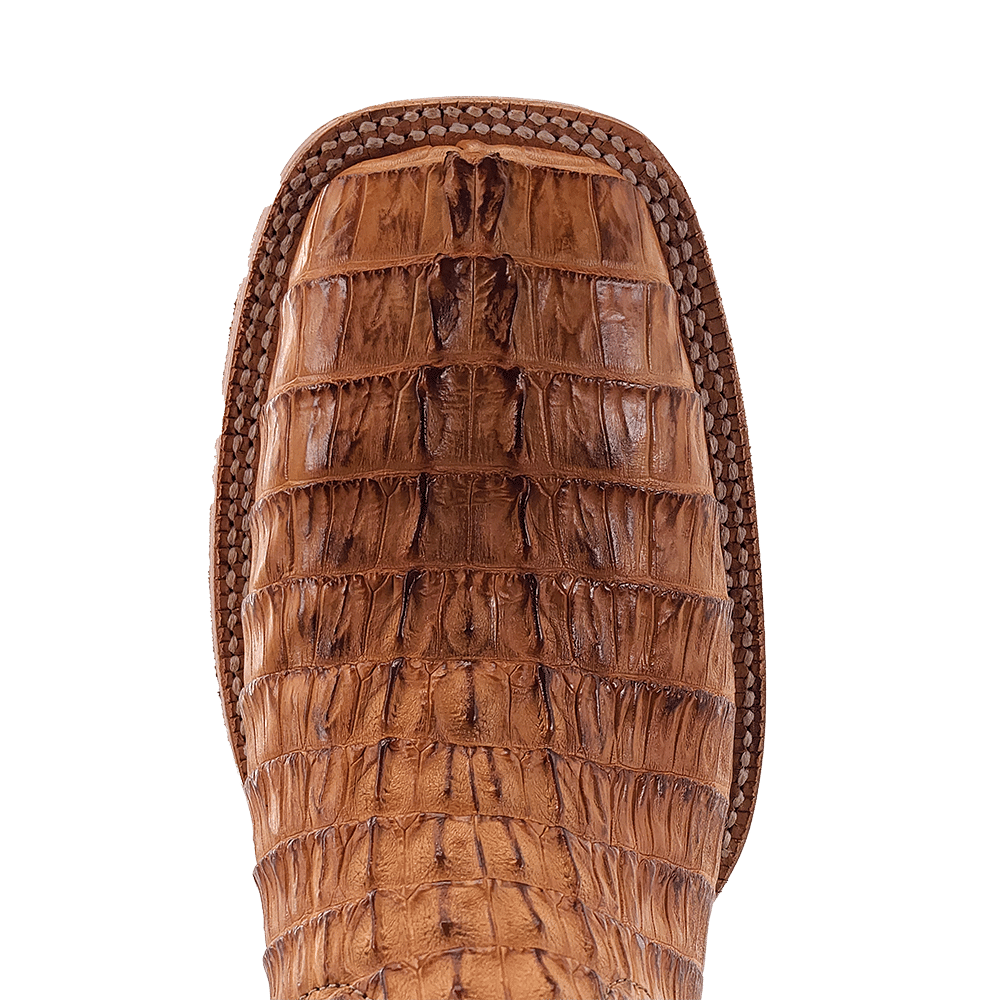 R Watson Men's Saddle Hornback Caiman Western Boot RW3010 | Corral