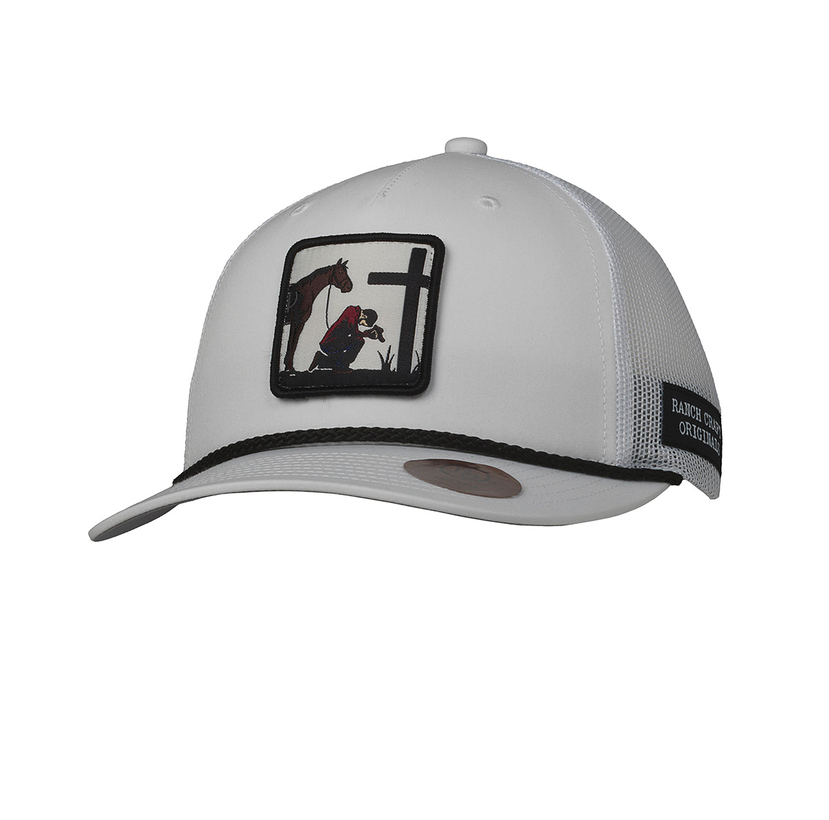 Ranch Craft Praying Cowboy Silver Cap 191001905