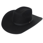 Justin Square Top Black Wool Cowboy Hat JUS11553