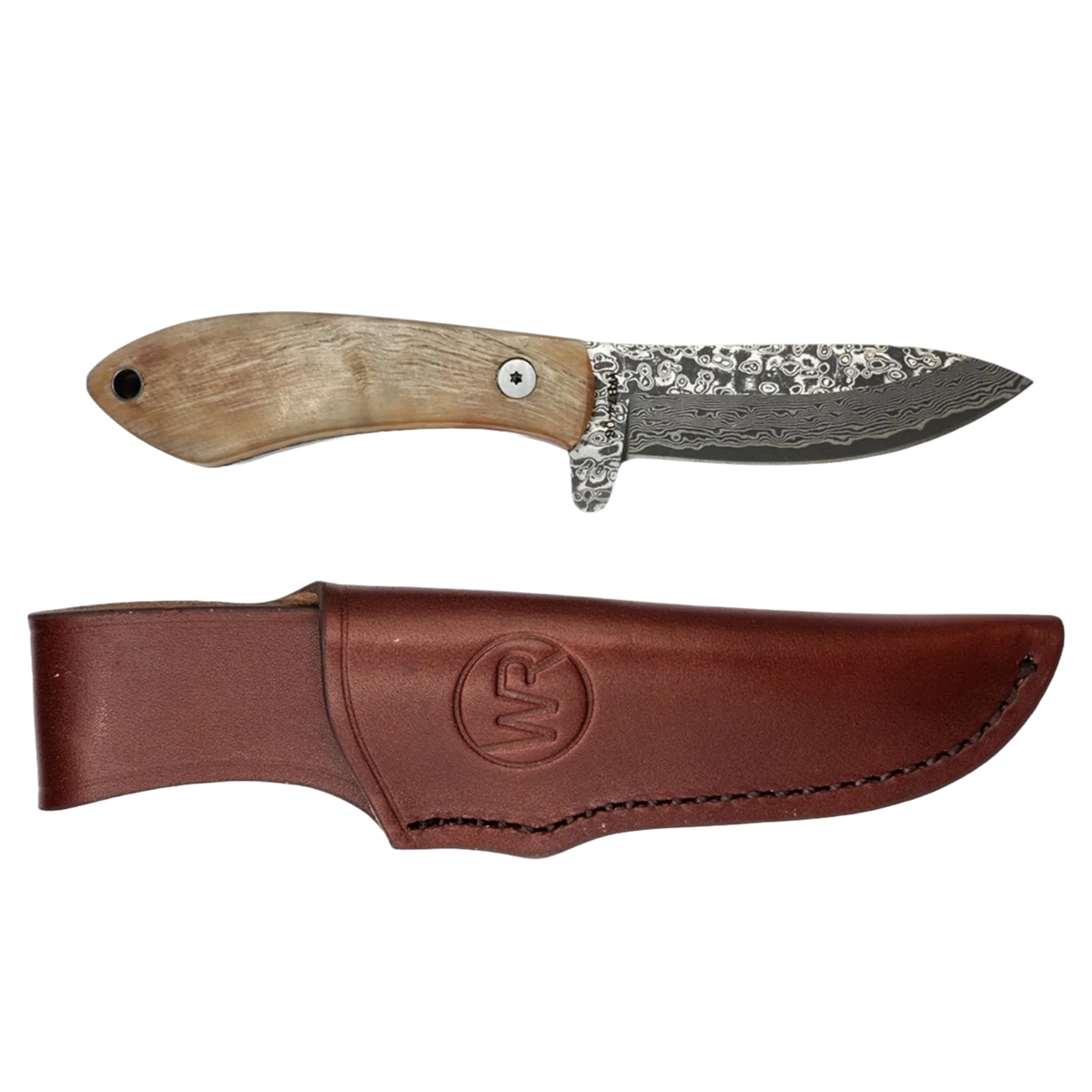 Whiskey Bent Ramhorn Drop Tine Knife WB74-06