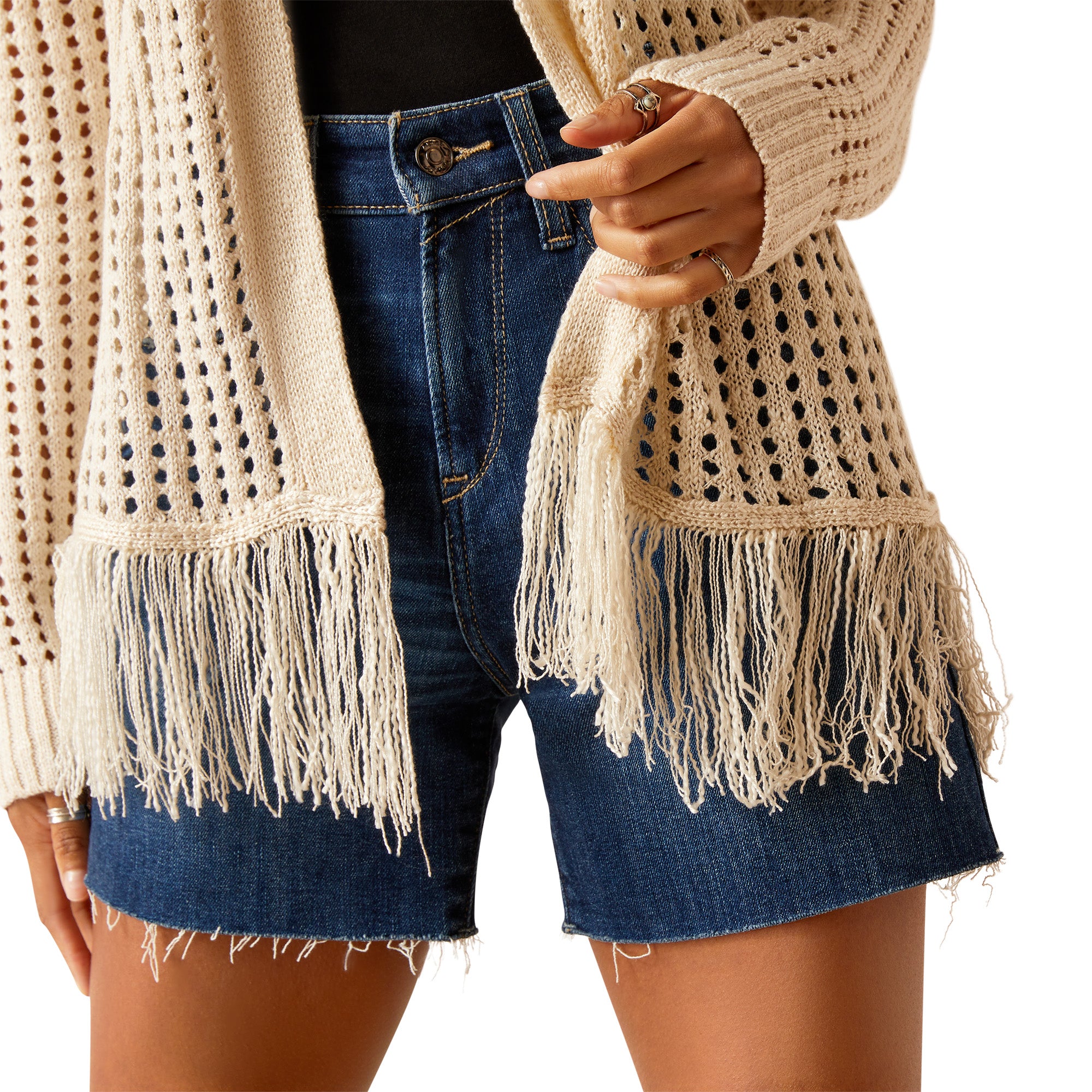 Ariat Women's Frolic Fringe Sweater 10048704 | Corral Western Wear